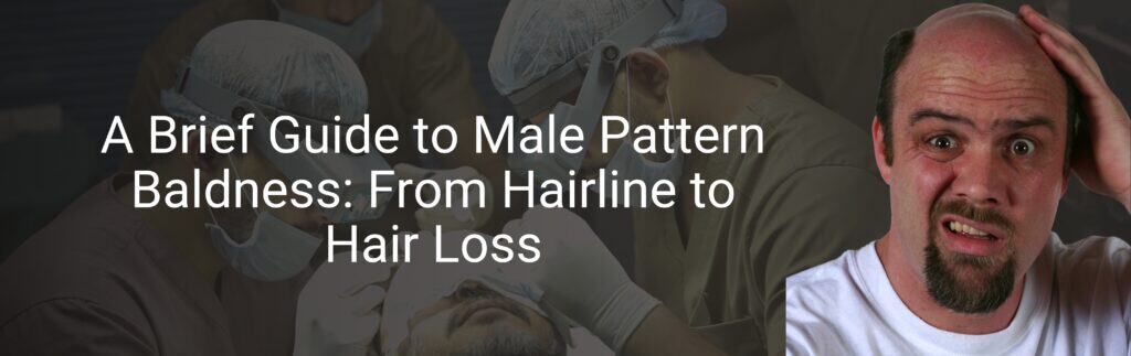 hair loss male pattern baldness